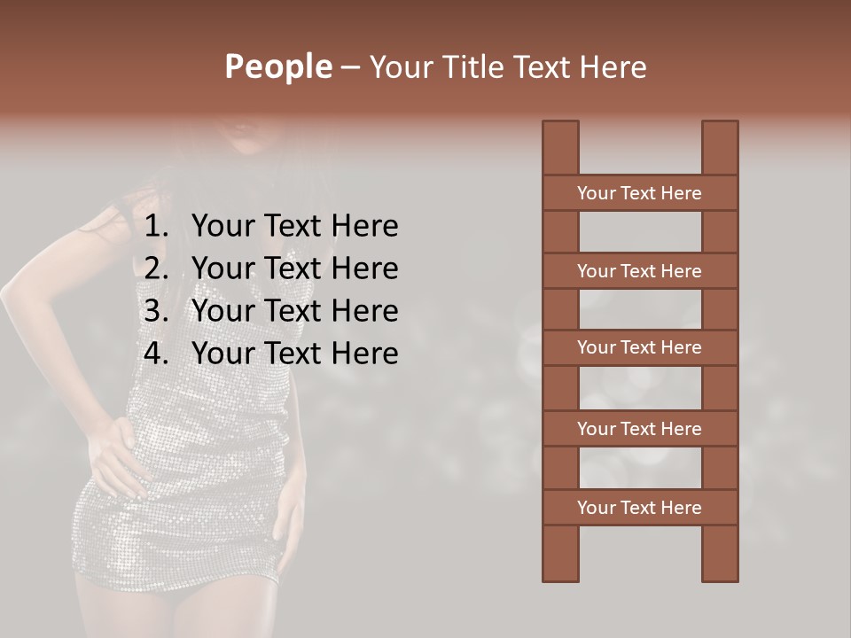 Human Light One PowerPoint Template