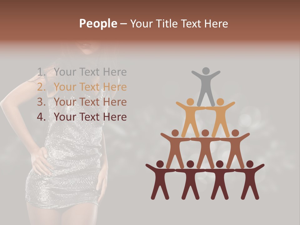 Human Light One PowerPoint Template