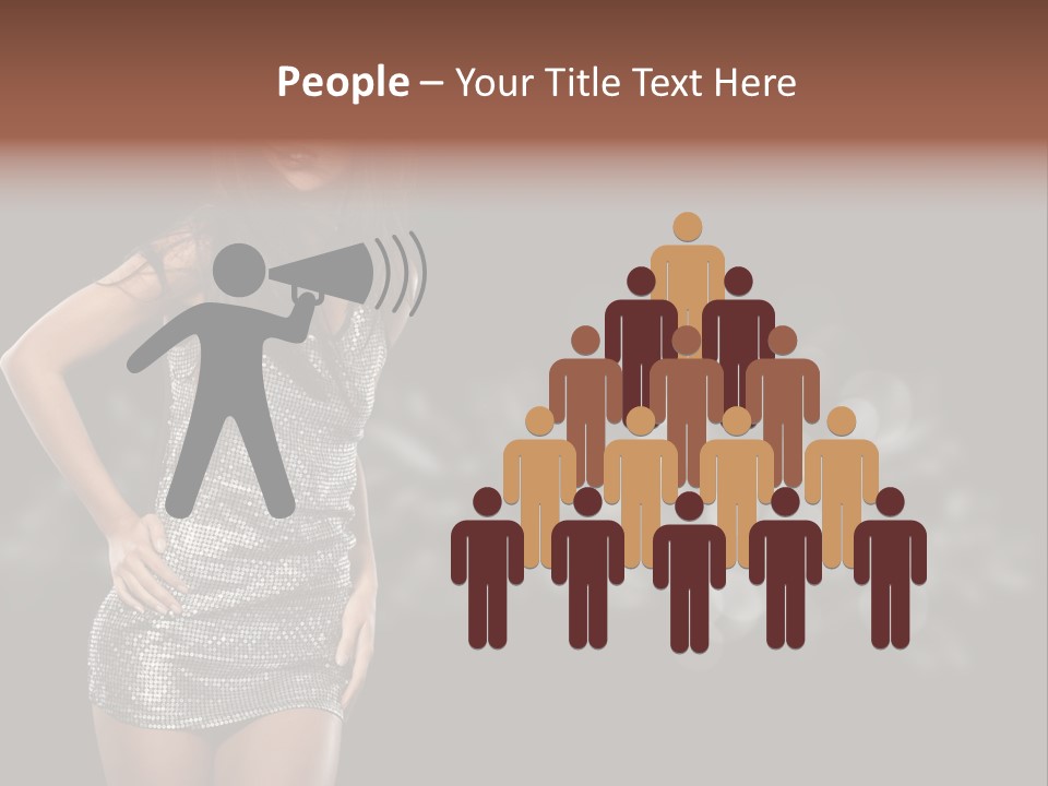 Human Light One PowerPoint Template