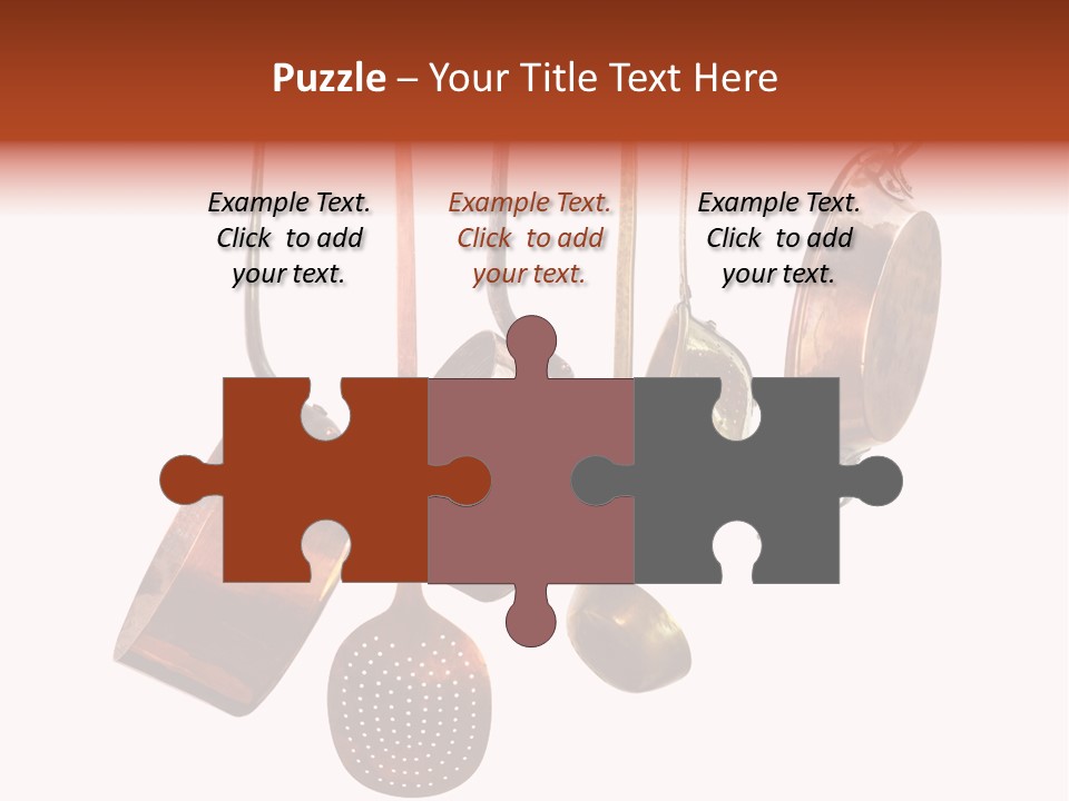 Traditional Bake Utensils PowerPoint Template