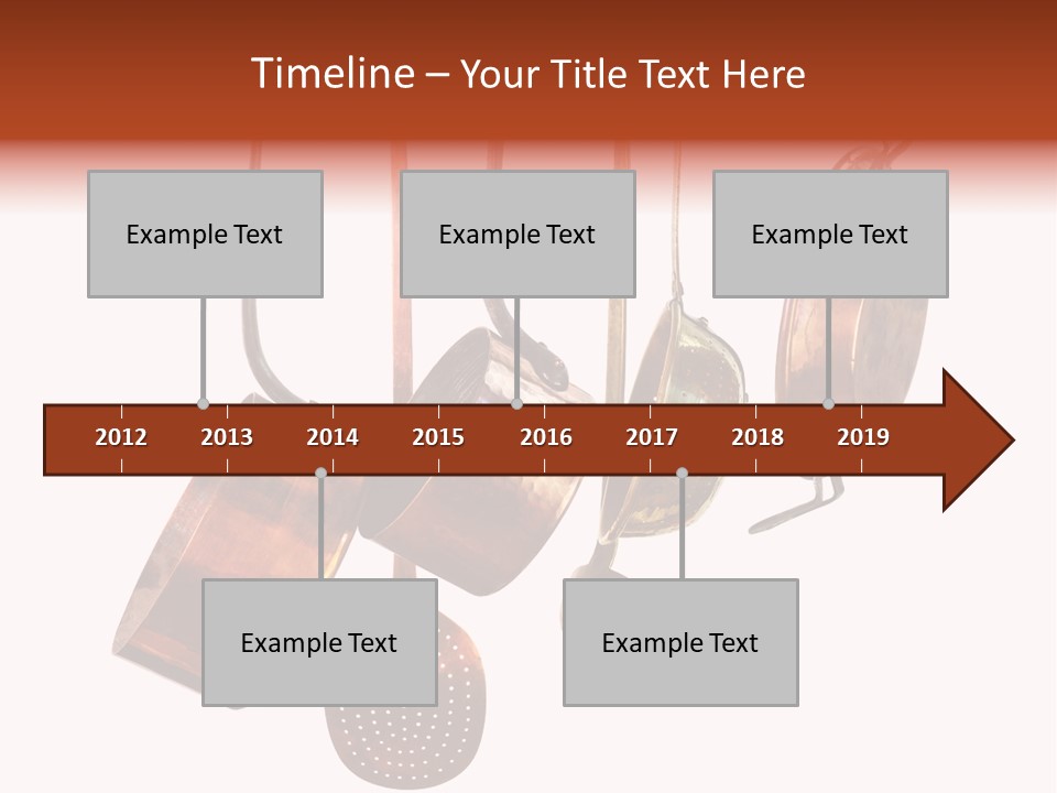 Traditional Bake Utensils PowerPoint Template