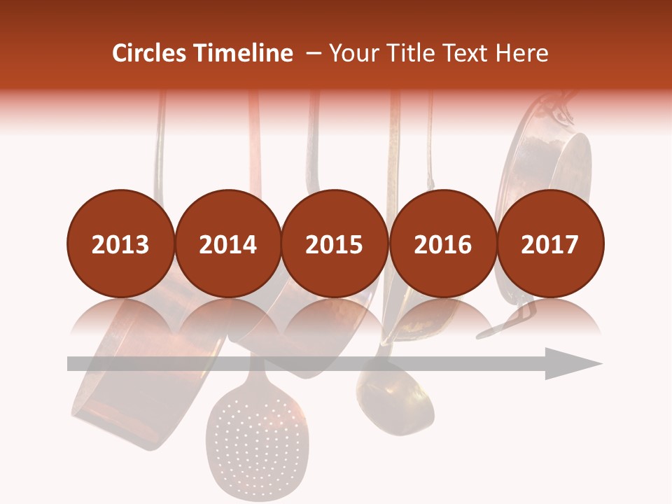 Traditional Bake Utensils PowerPoint Template