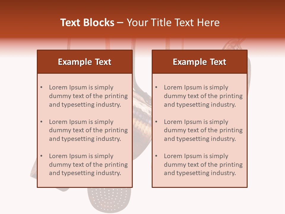 Traditional Bake Utensils PowerPoint Template