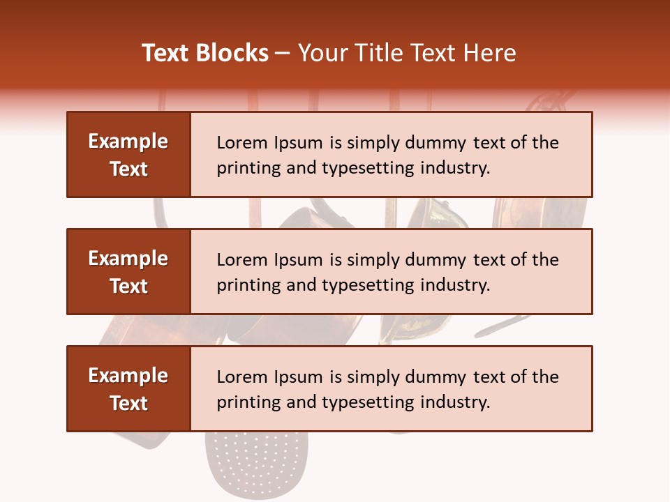 Traditional Bake Utensils PowerPoint Template