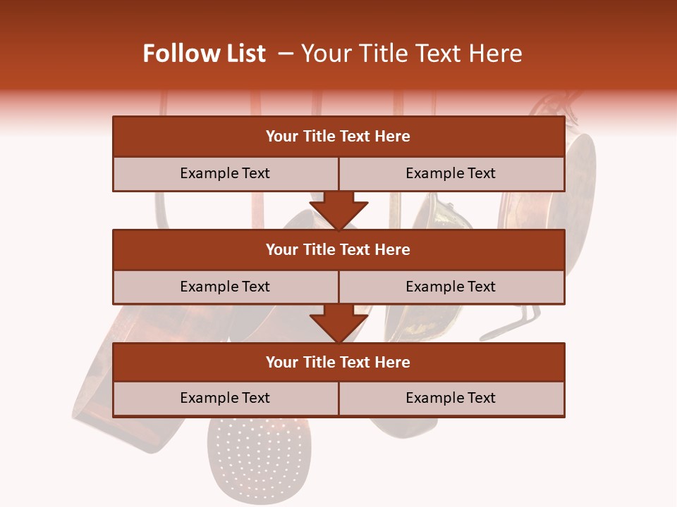 Traditional Bake Utensils PowerPoint Template