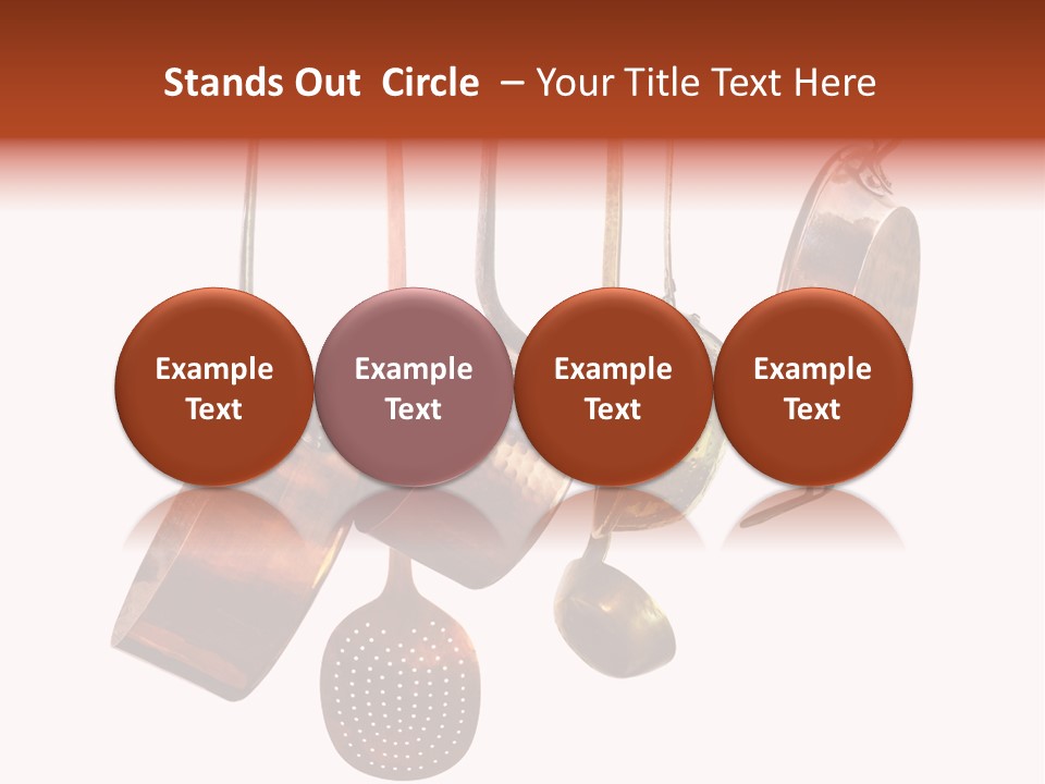 Traditional Bake Utensils PowerPoint Template