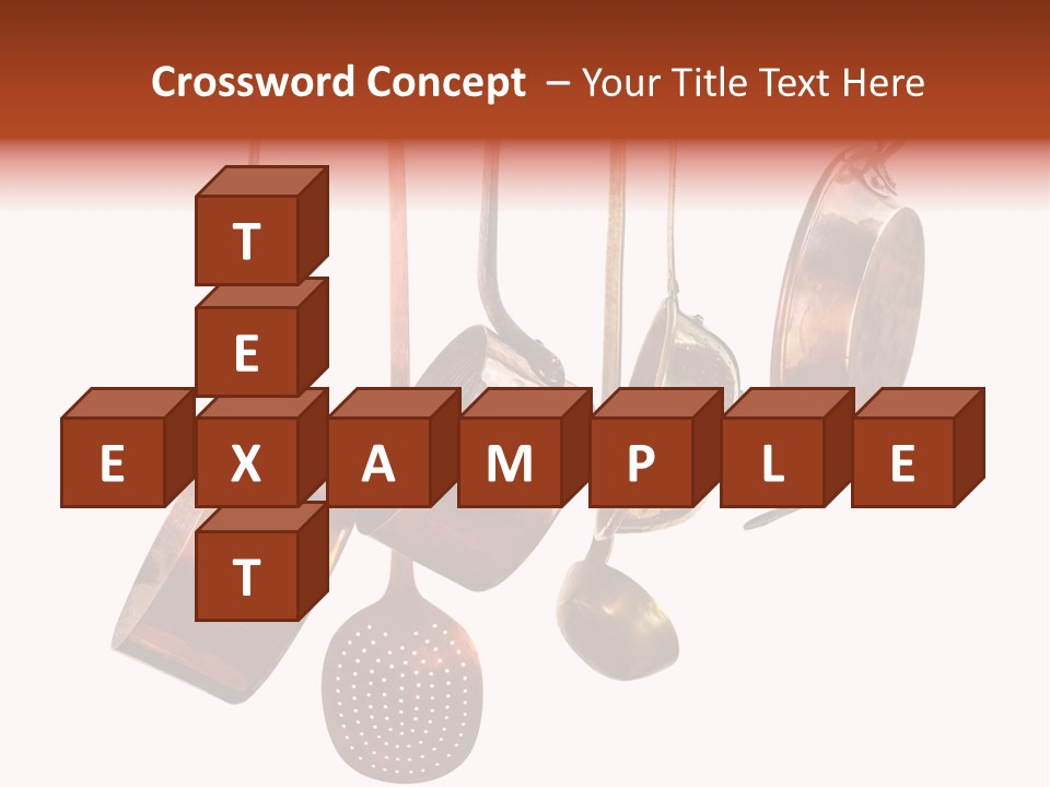 Traditional Bake Utensils PowerPoint Template