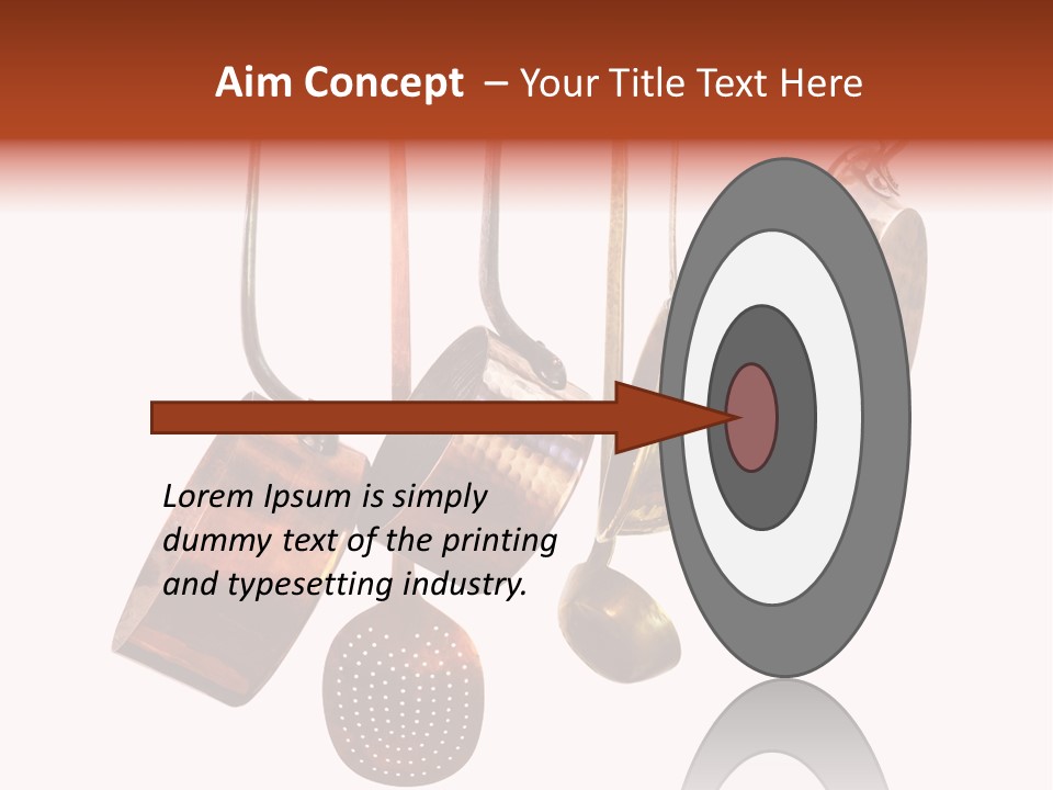 Traditional Bake Utensils PowerPoint Template