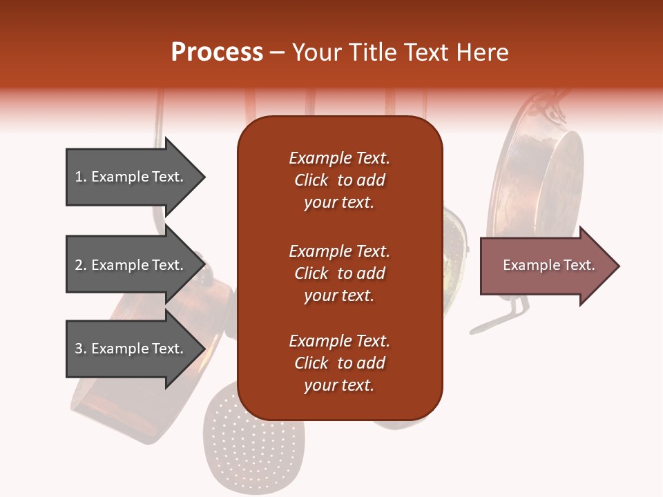 Traditional Bake Utensils PowerPoint Template