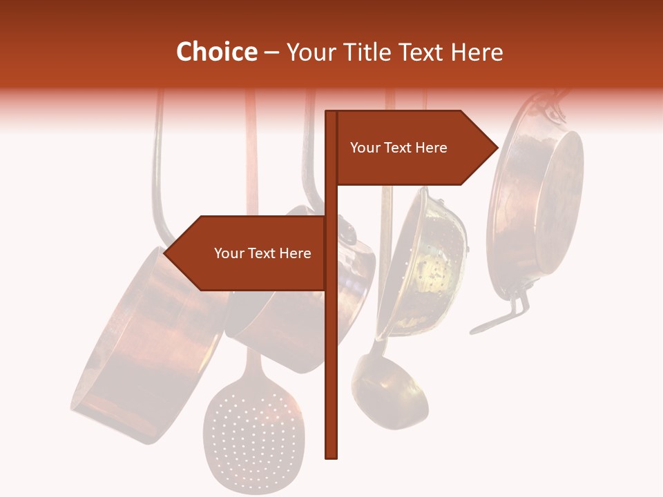 Traditional Bake Utensils PowerPoint Template