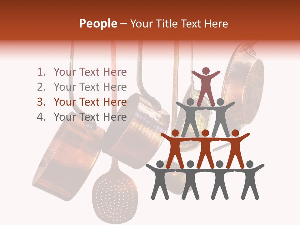 Traditional Bake Utensils PowerPoint Template