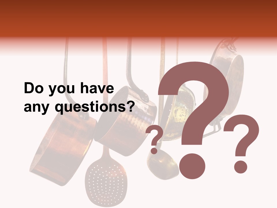 Traditional Bake Utensils PowerPoint Template