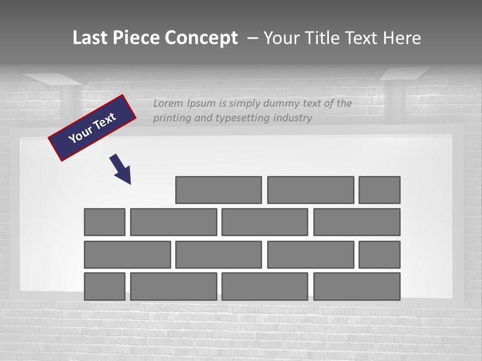 Information Message Banner PowerPoint Template