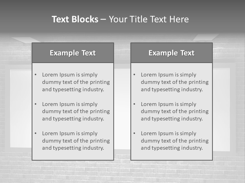 Information Message Banner PowerPoint Template