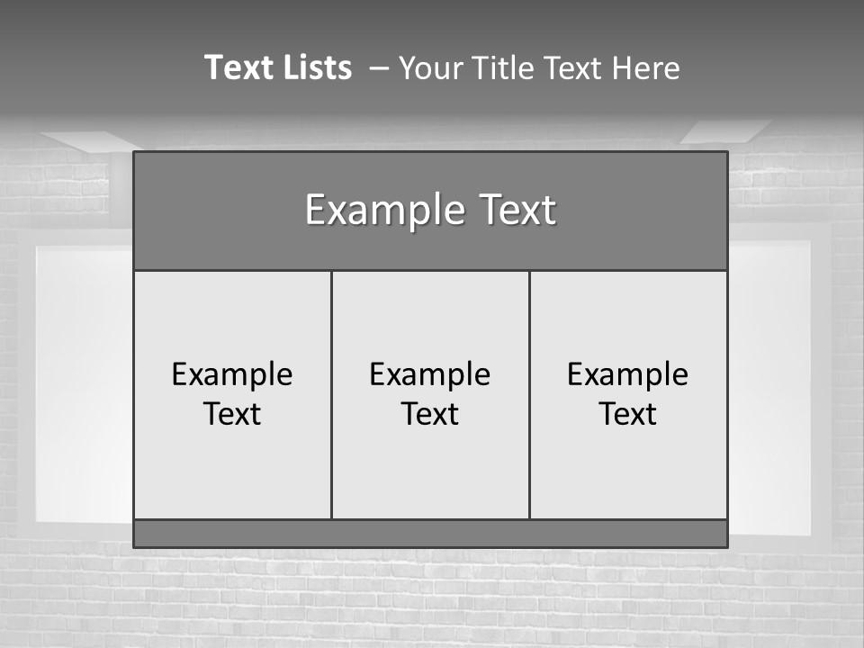 Information Message Banner PowerPoint Template
