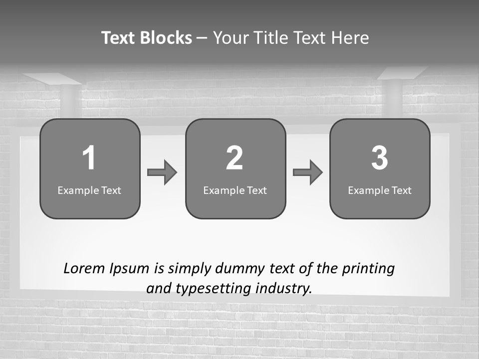 Information Message Banner PowerPoint Template