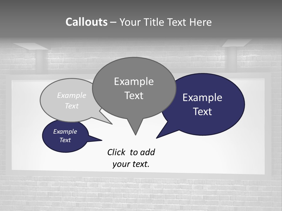 Information Message Banner PowerPoint Template