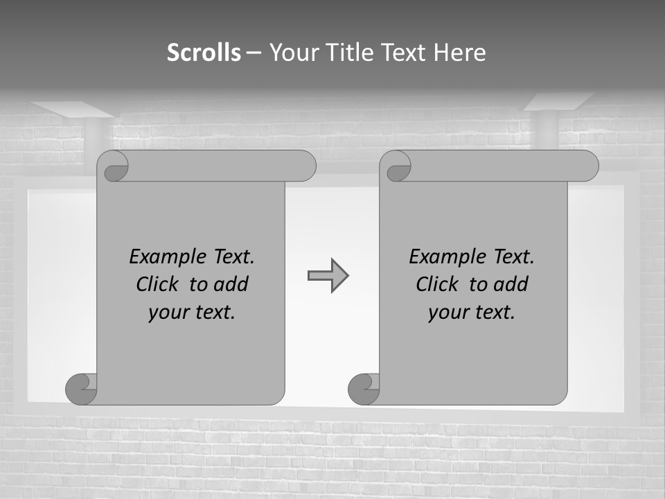Information Message Banner PowerPoint Template