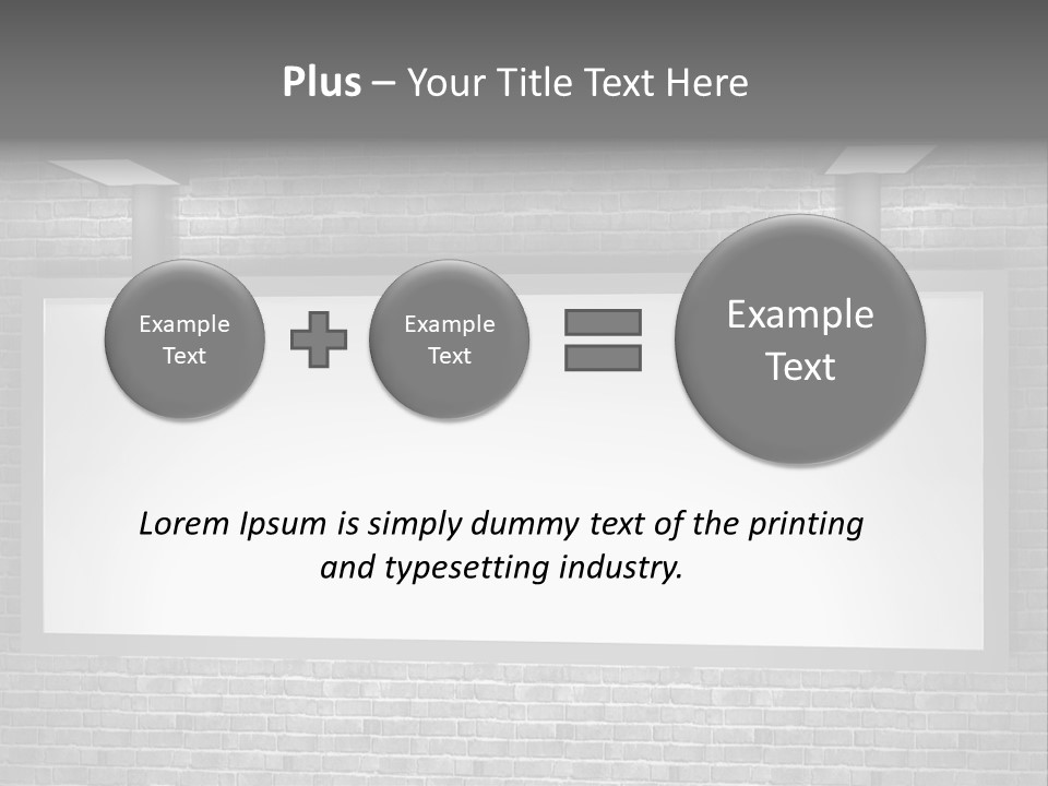 Information Message Banner PowerPoint Template