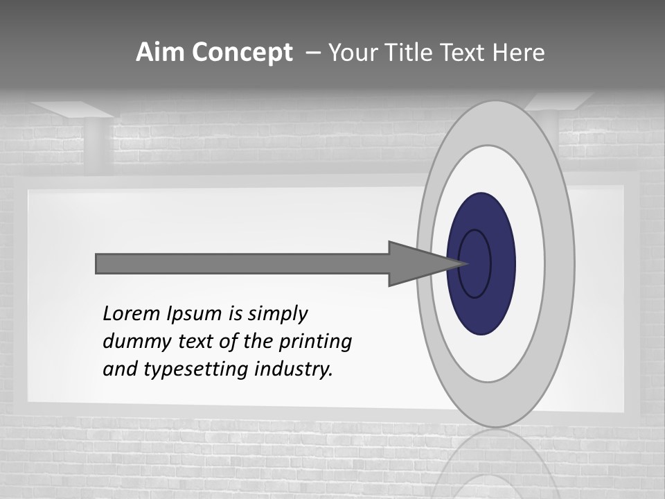 Information Message Banner PowerPoint Template