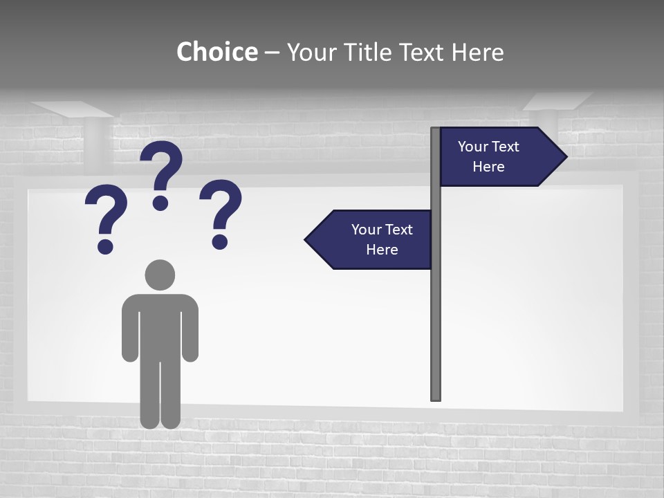 Information Message Banner PowerPoint Template