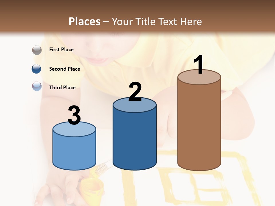 Human Cheerful Childhood PowerPoint Template