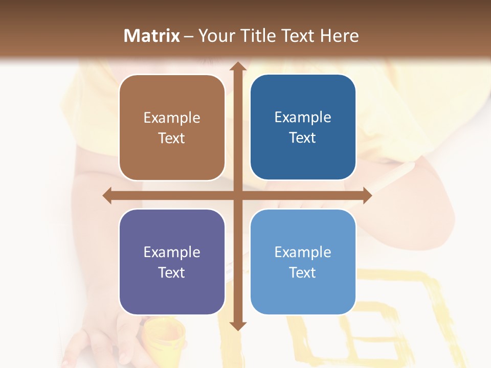 Human Cheerful Childhood PowerPoint Template