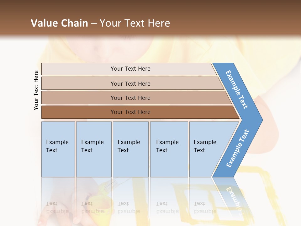 Human Cheerful Childhood PowerPoint Template