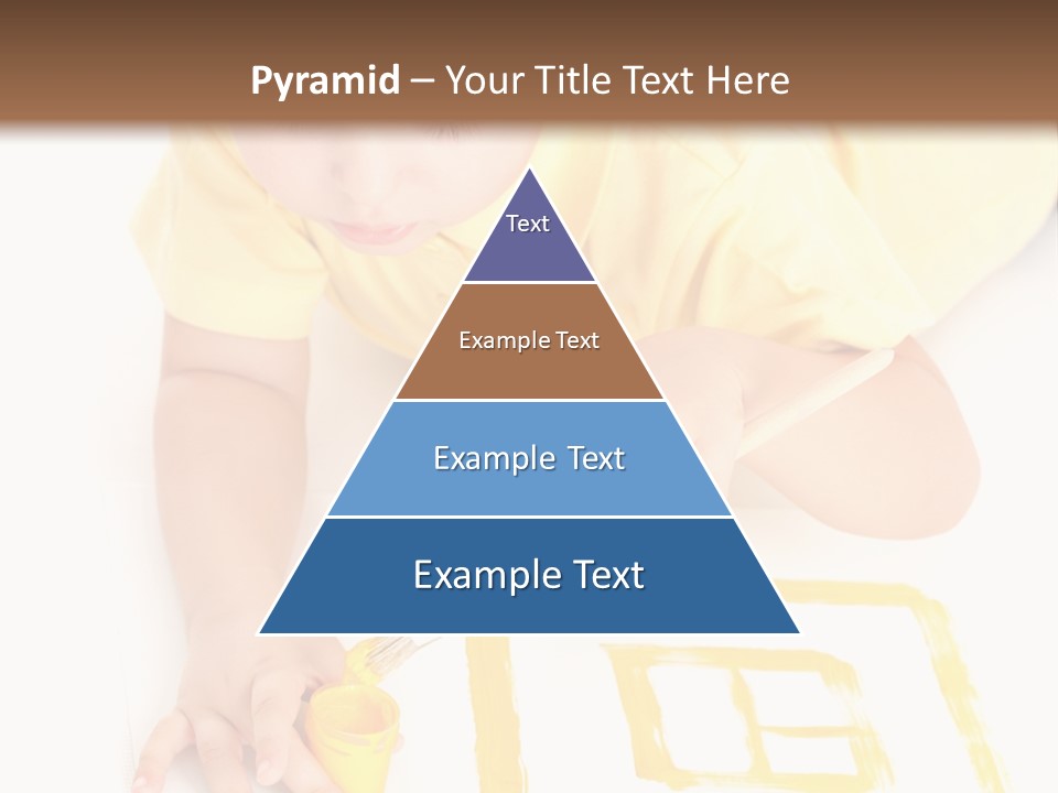 Human Cheerful Childhood PowerPoint Template