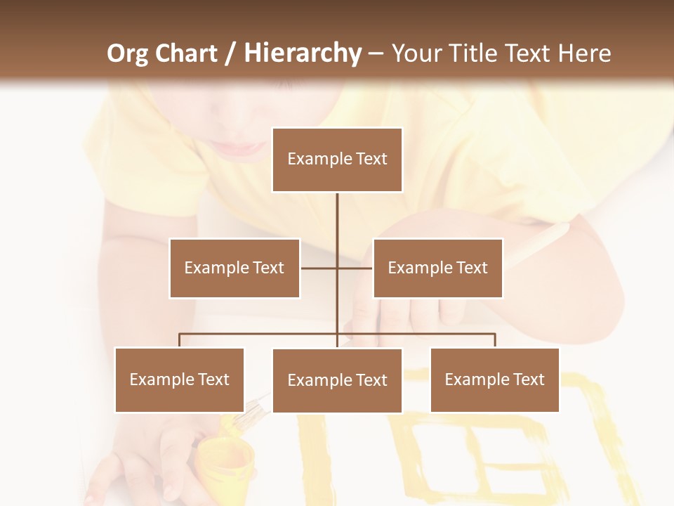 Human Cheerful Childhood PowerPoint Template