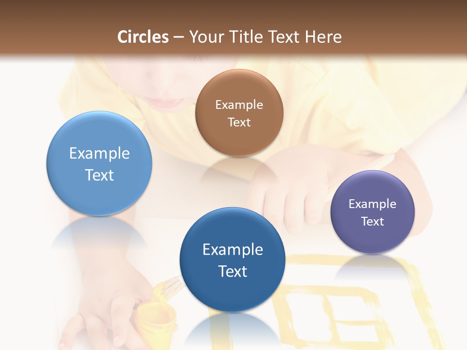 Human Cheerful Childhood PowerPoint Template