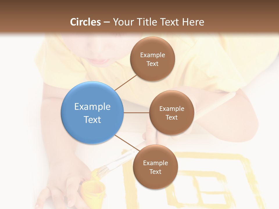 Human Cheerful Childhood PowerPoint Template