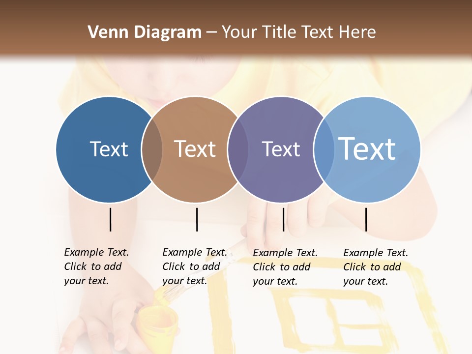 Human Cheerful Childhood PowerPoint Template