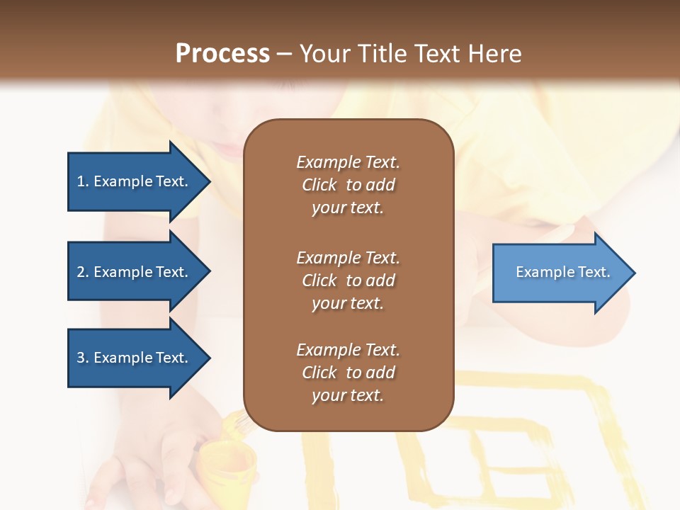 Human Cheerful Childhood PowerPoint Template