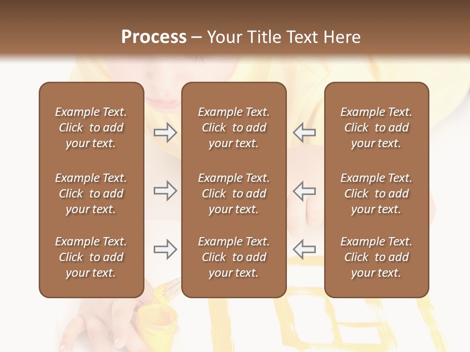 Human Cheerful Childhood PowerPoint Template