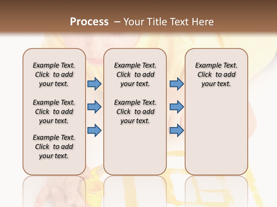 Human Cheerful Childhood PowerPoint Template