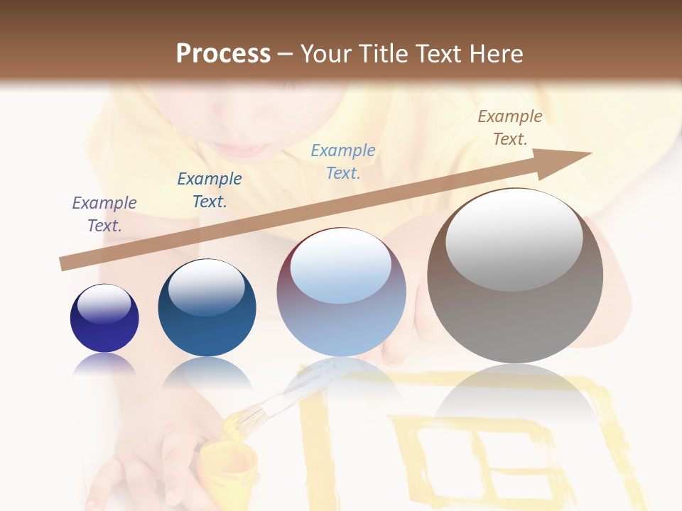 Human Cheerful Childhood PowerPoint Template