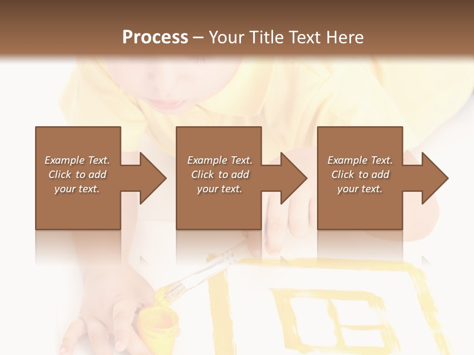 Human Cheerful Childhood PowerPoint Template