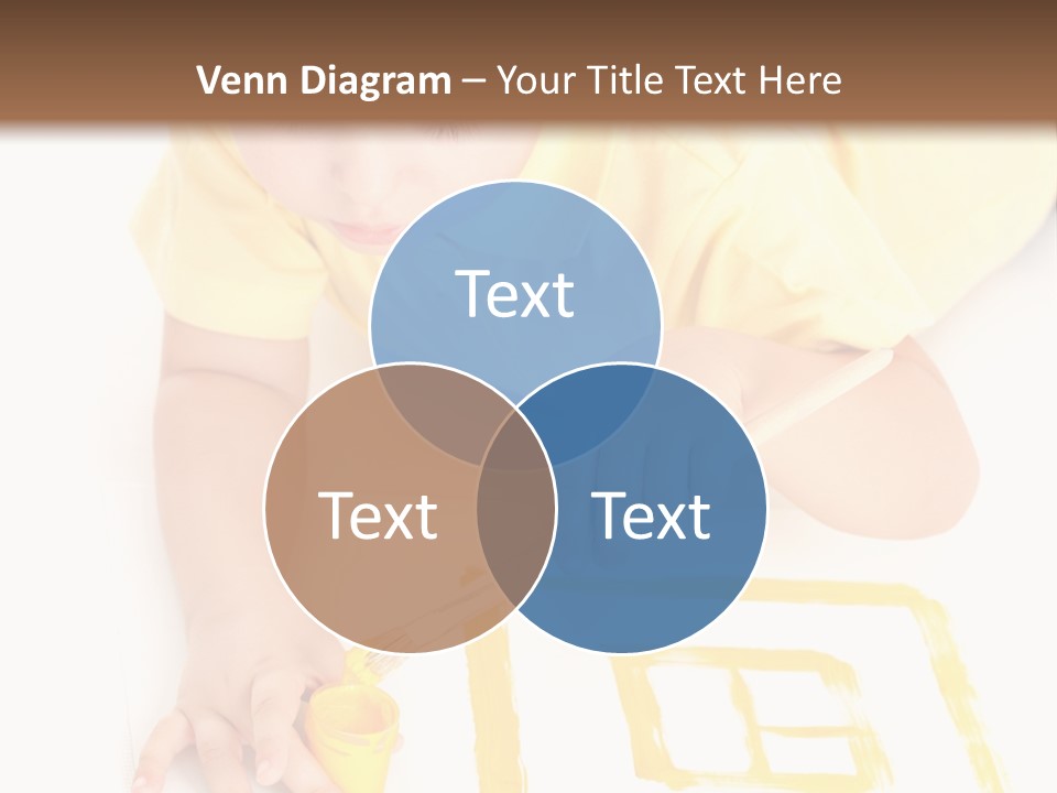 Human Cheerful Childhood PowerPoint Template