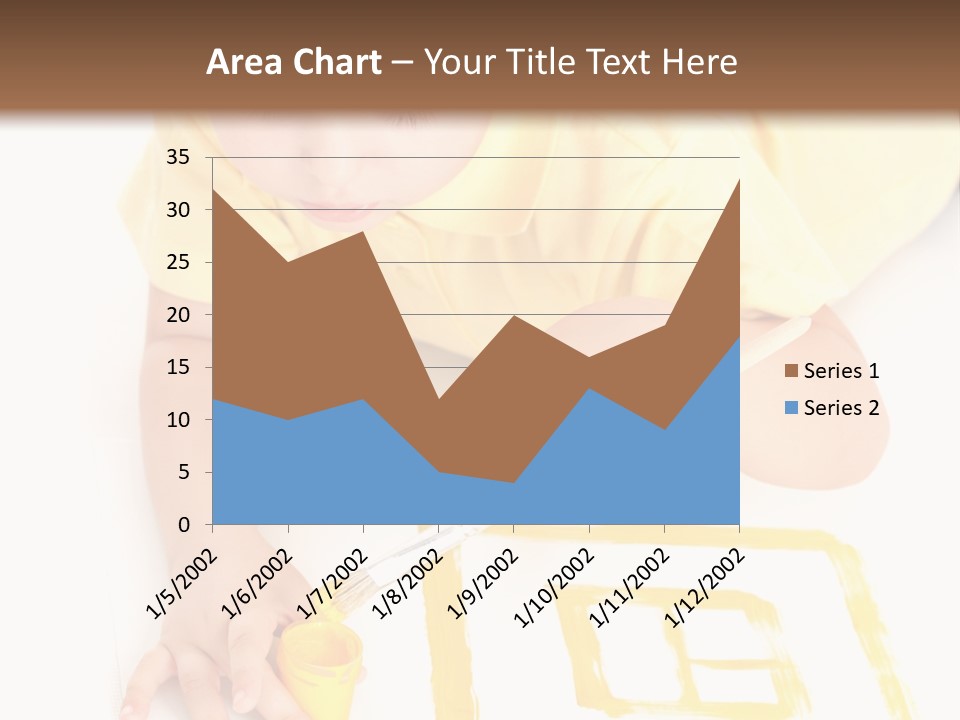 Human Cheerful Childhood PowerPoint Template