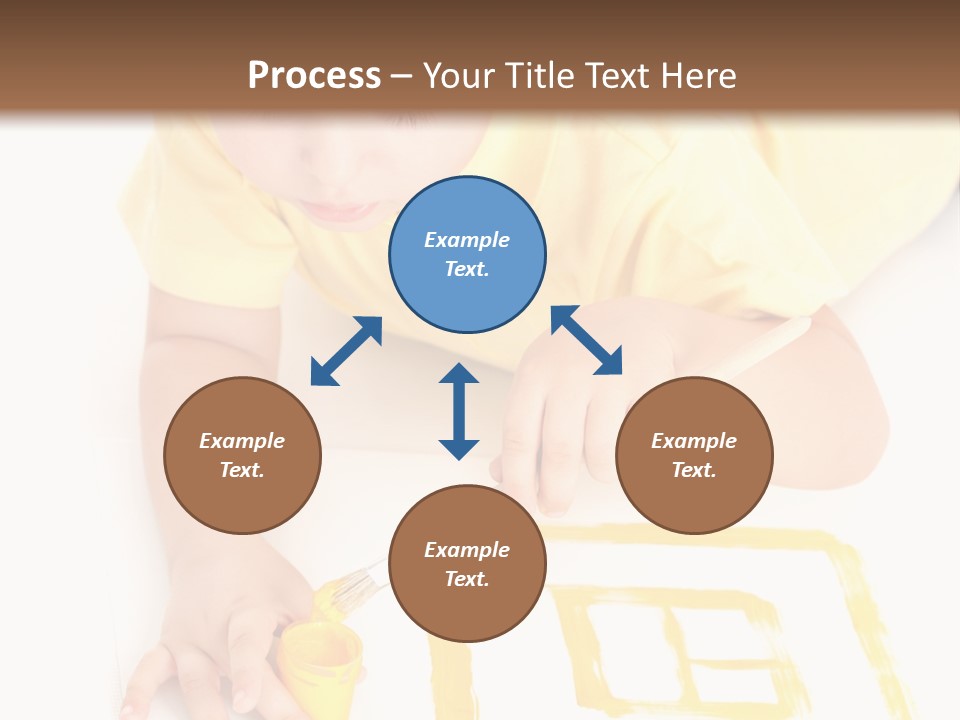 Human Cheerful Childhood PowerPoint Template