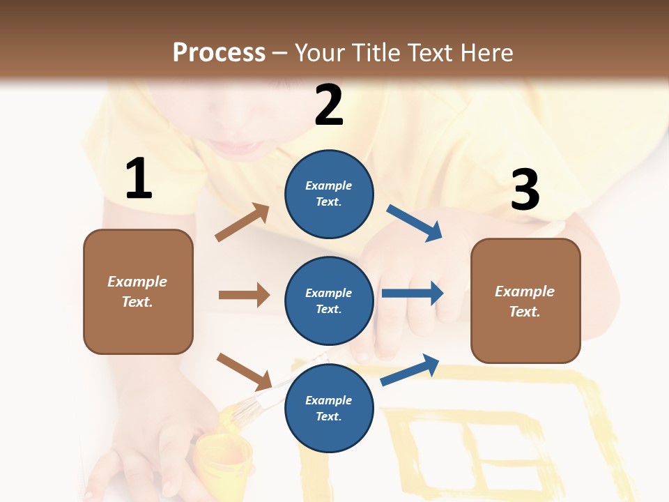 Human Cheerful Childhood PowerPoint Template