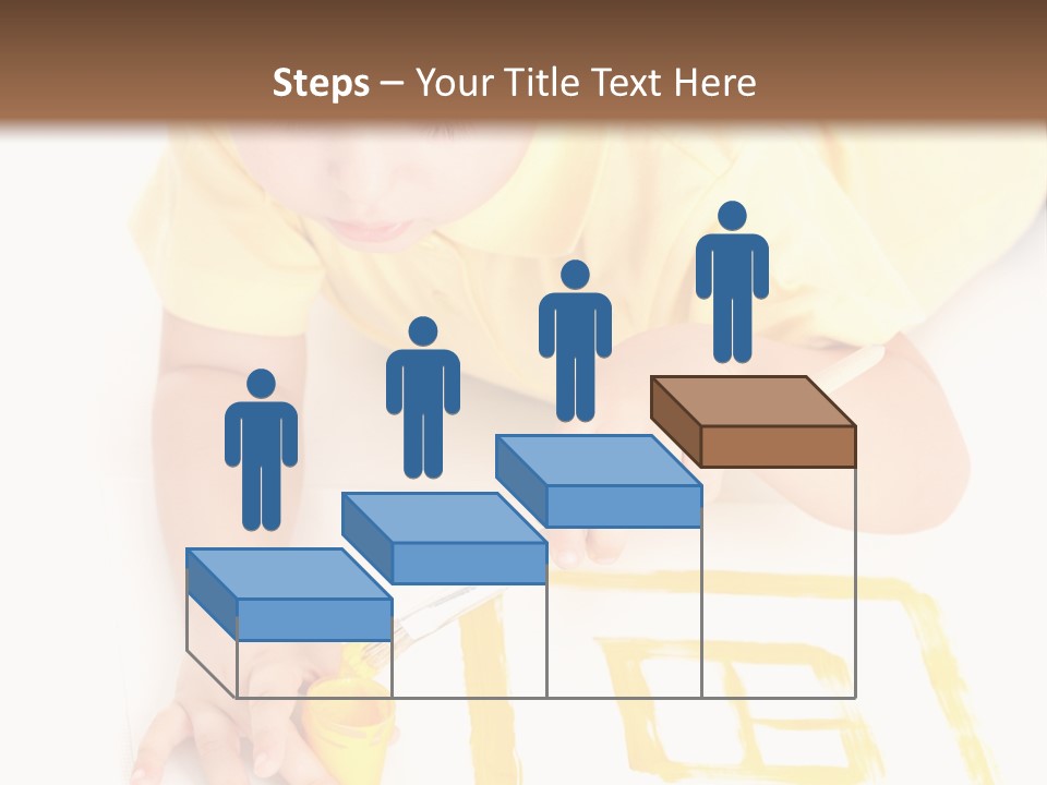 Human Cheerful Childhood PowerPoint Template