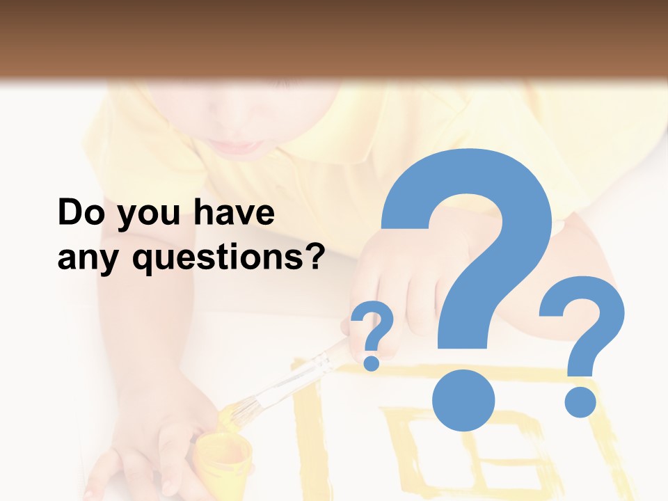 Human Cheerful Childhood PowerPoint Template