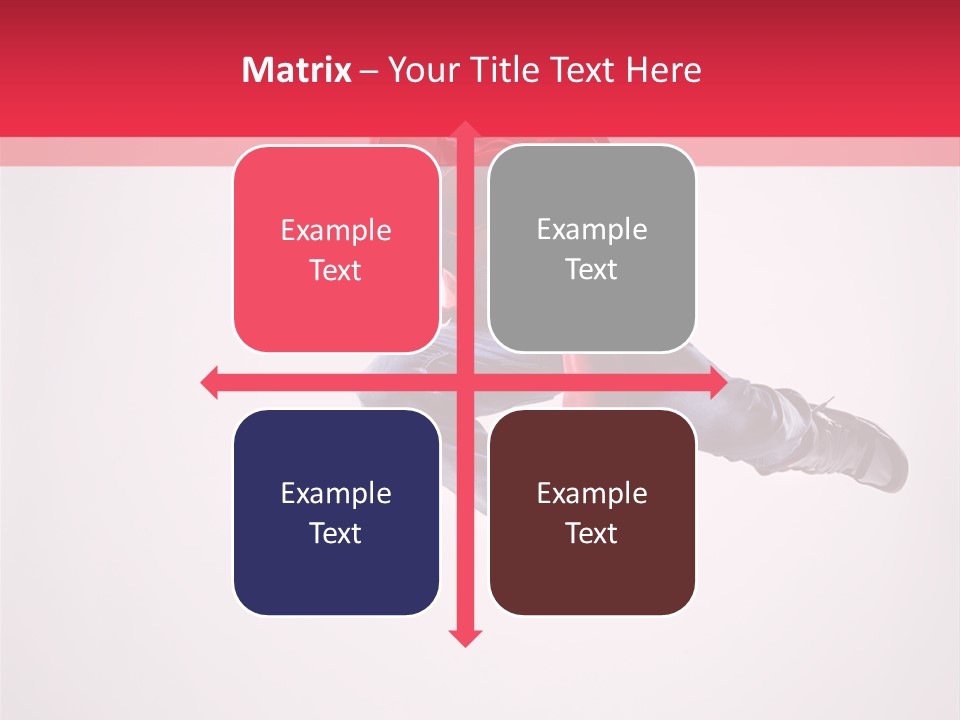 Stretching Performer Dance PowerPoint Template