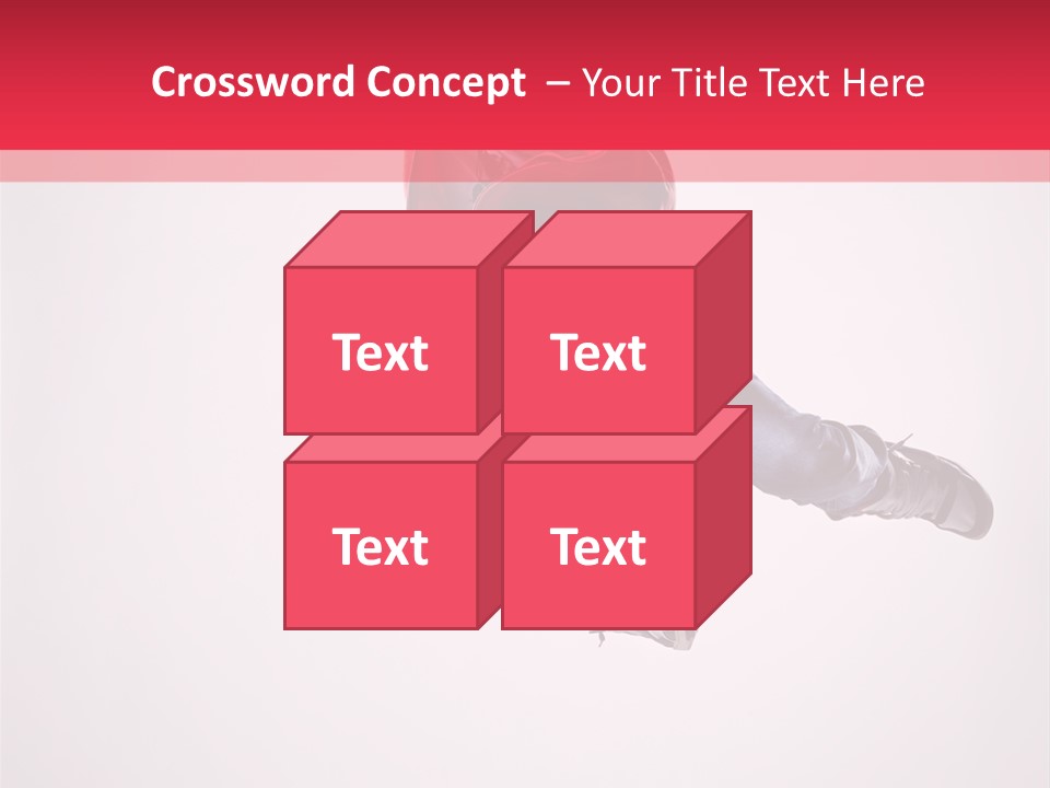 Stretching Performer Dance PowerPoint Template