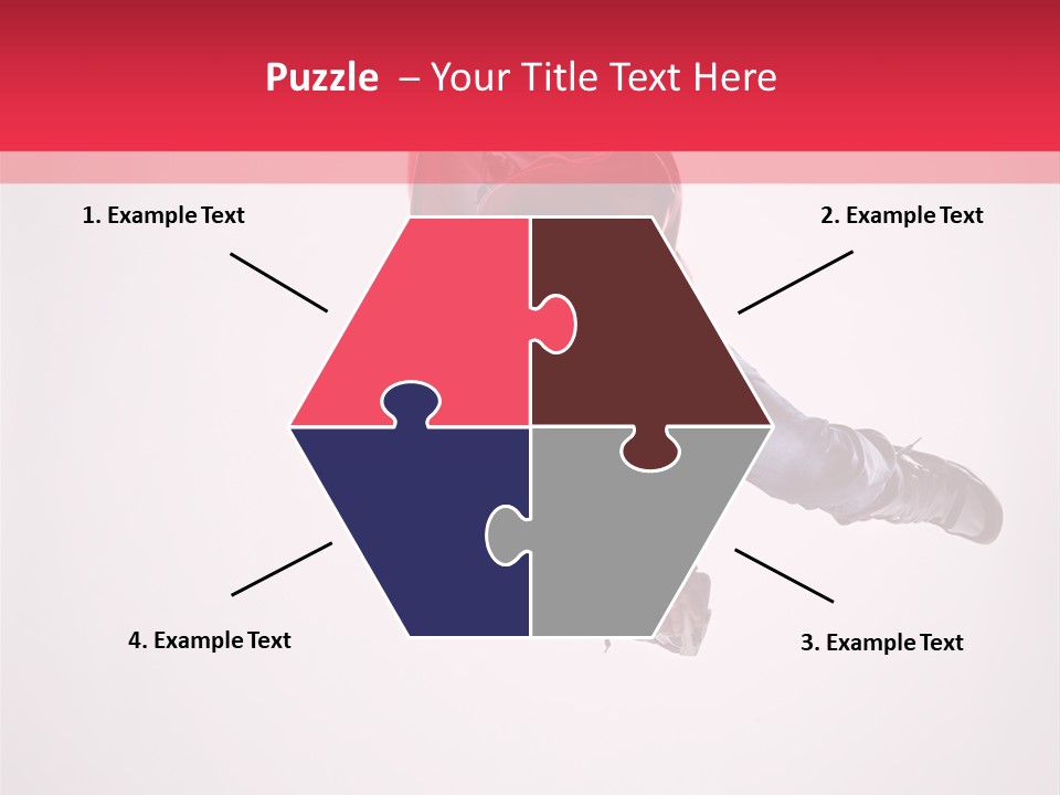 Stretching Performer Dance PowerPoint Template