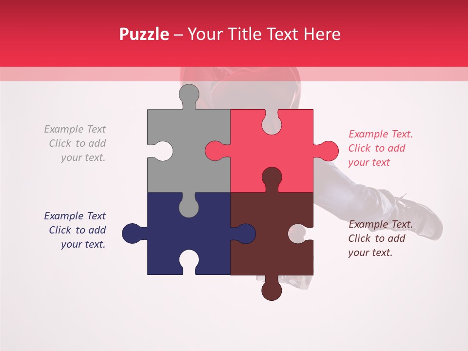 Stretching Performer Dance PowerPoint Template