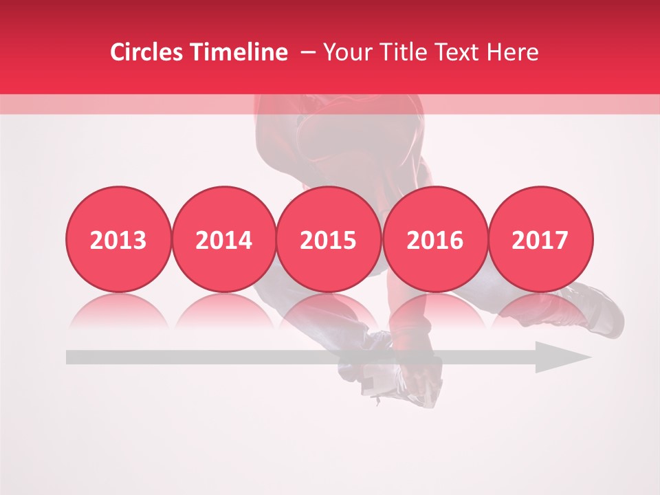 Stretching Performer Dance PowerPoint Template