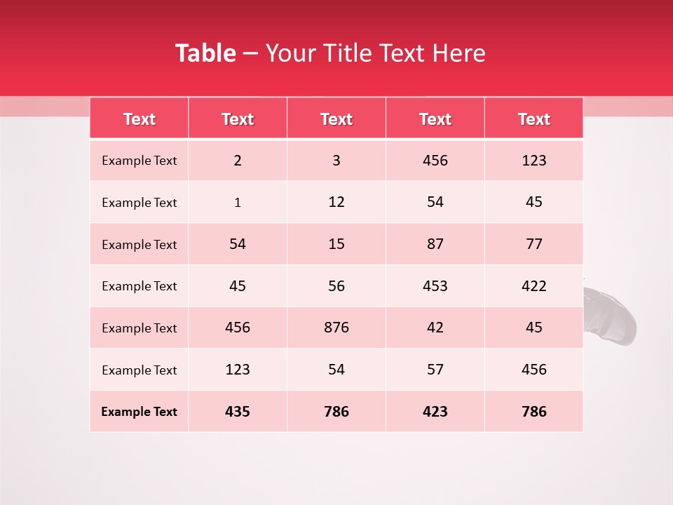 Stretching Performer Dance PowerPoint Template